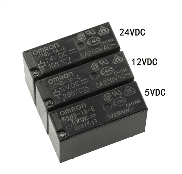 Omron Relay G5NB-1A-E-24VDC 5A 250VAC 4P — image 1