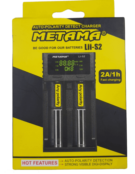 Metama Lii-S2 Automatic Polarity Sensing Battery Charger — image 1