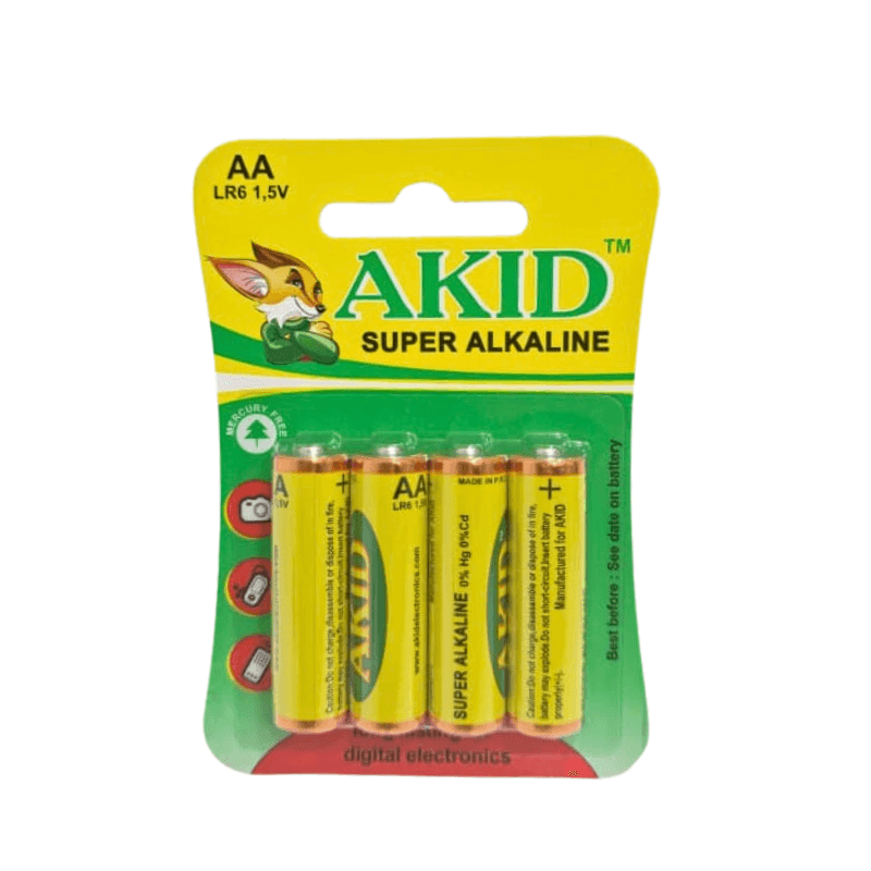 AKID Super Alkaline AA Batteries 1.5V — image 1