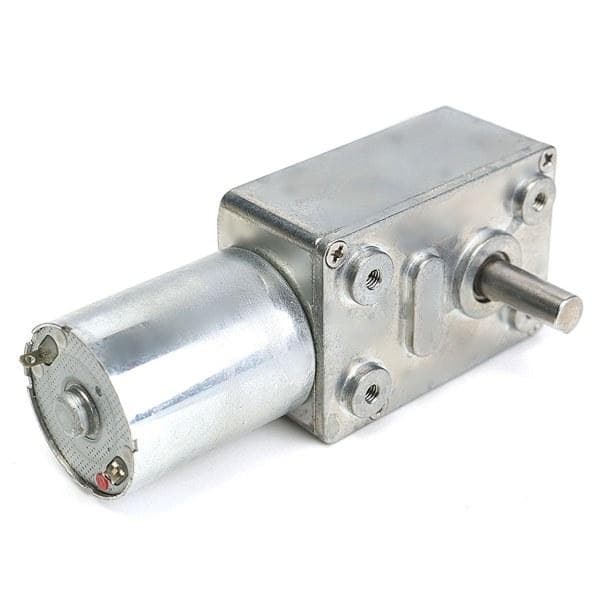 Reversible High torque Turbo Worm Gear Motor JGY370 DC 12V 10RPM — image 1