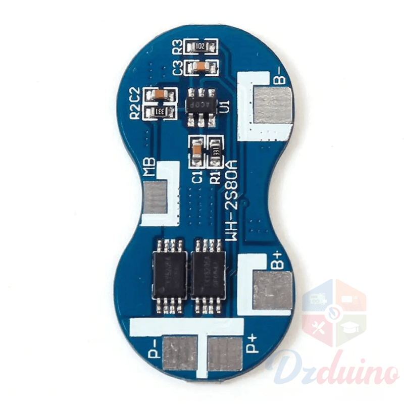 2S 4A 7.4V Lithium Battery Charging Protection Board — image 1