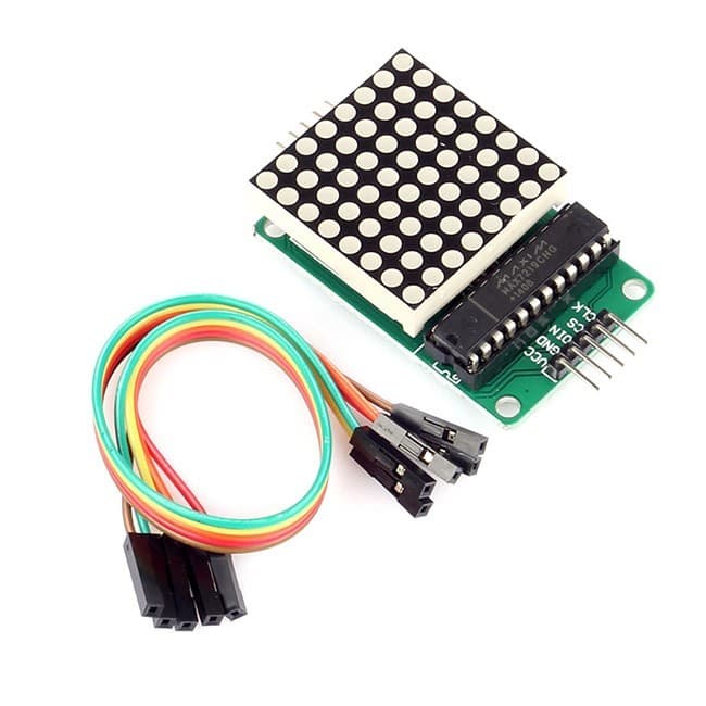 MAX7219 Dot Matrix Module MCU LED Control Module Kit For Arduino — image 1