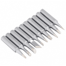 10pcs Metal 900M-T Soldering Iron Tips Set 42mm — image 1