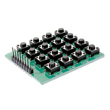 Micro Switch 4X4 Matrix Keyboard — image 1