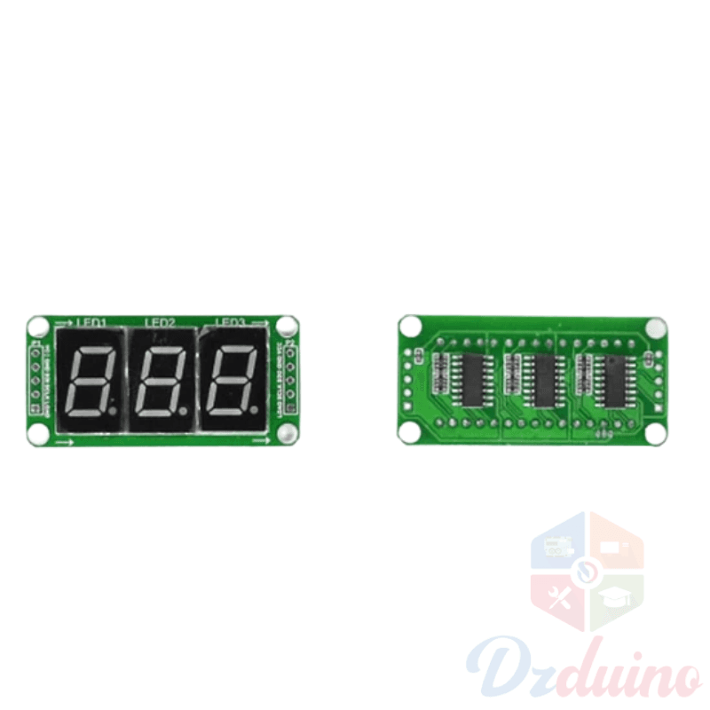 Display Module 7-Segment 3 Digit with 74HC595 — image 1