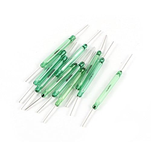 Reed Switch 4x28mm Green Glass Contact — image 1