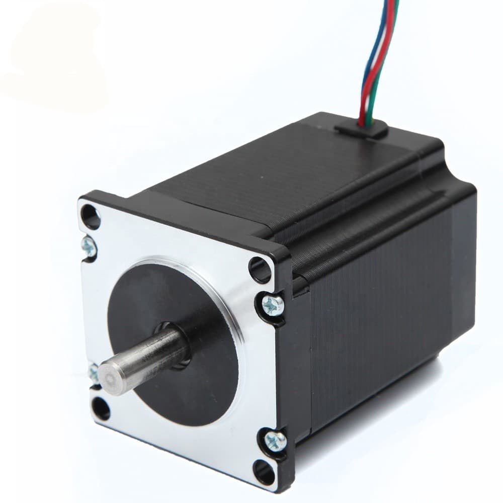 NEMA23 Stepper Motor With Connector & 1m Cable - 57HS76-3004A08- D21 — image 1