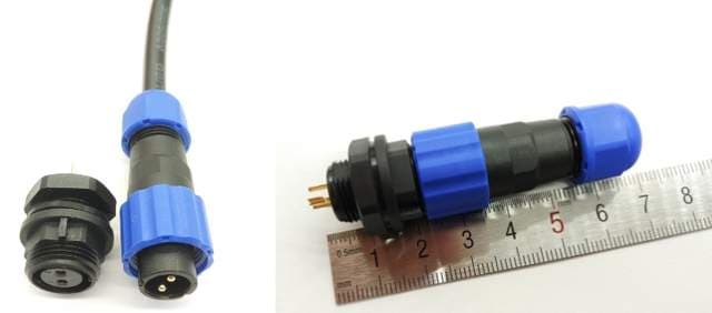 IP68 Waterproof Connector SD13 13mm 6Pin — image 1