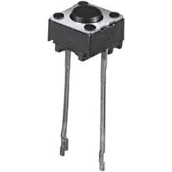 Momentary Tactile Tact Push Button Switch 2 Pin DIP — image 1