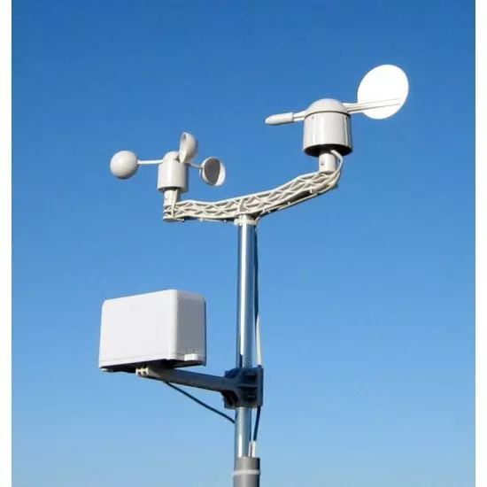 Weather Station Kit with Anemometer/Wind Vane/Rain Bucket - DFRobot