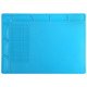 Tapis isolant thermique en silicone pour réparation 355x250mm