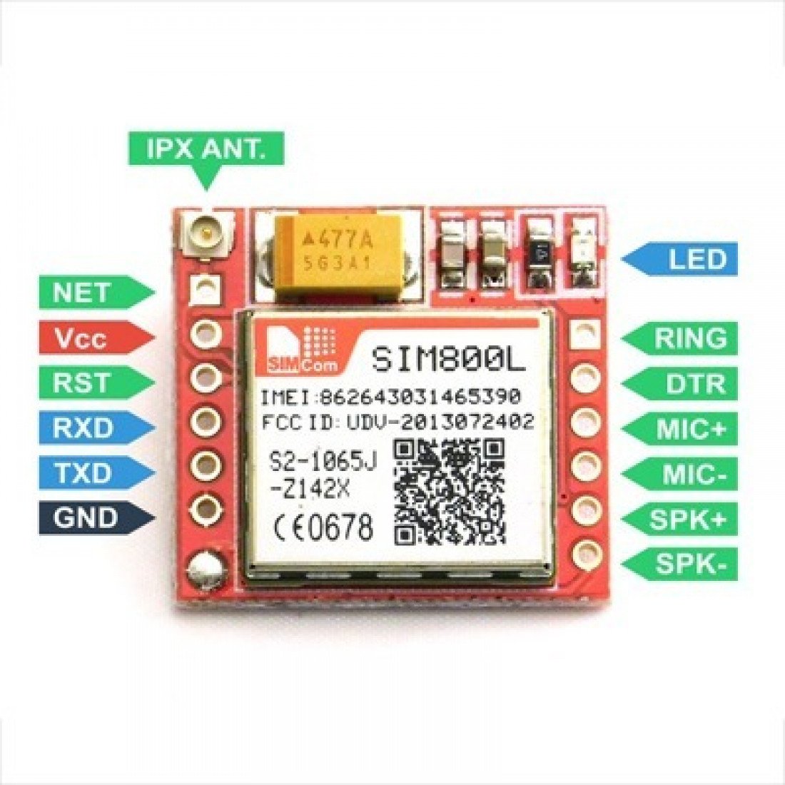 Модуль 800. Sim800l - GSM/GPRS модуль с внешней антенной. Sim800l pinout. Модуль GSM/GPRS sim800l распиновка. Sim800 Ring.