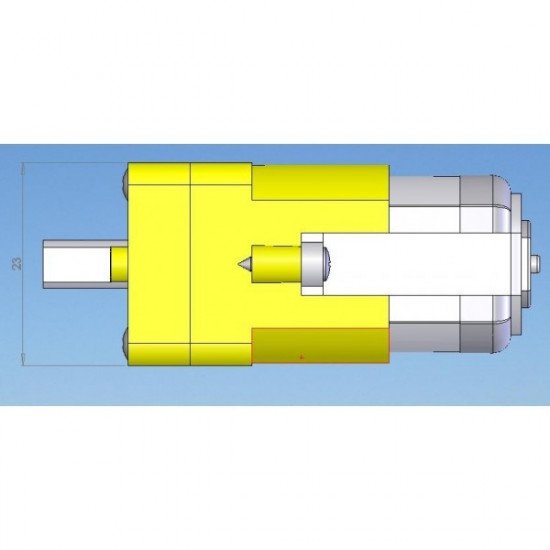 Moteur à engrenages micro-cc 48: 1