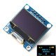 Module d'affichage OLED 0.96inch - SPI/I2C- 128x64 -4broches (Bleu)