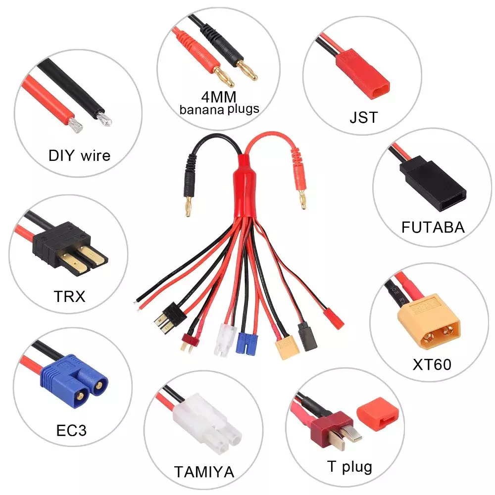 Connecteur Futaba femelle 2 broches des câbles et des Connecteurs