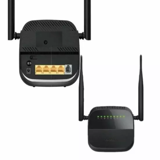 Routeur Wifi D-Link DSL-124 ADSL 2+ D-link N300 - TecnoCity