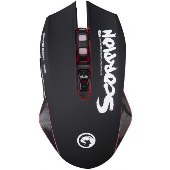 SOURIS LED GAMING SCORPION BACKLIT.OPTICAL 3200DPI M506 