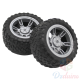 Roues en caoutchouc 3*60mm