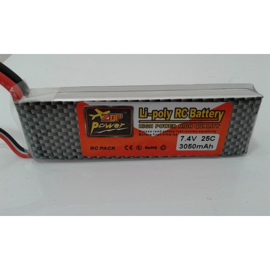 Batterie Lithium Lipo 7.4V 3000mAh 2S 35C 