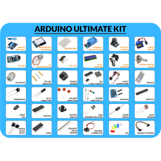 Starter Kit pour Arduino R3