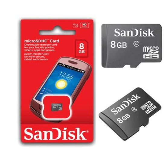 Carte mémoire 8GB microSDHC  Classe 10 