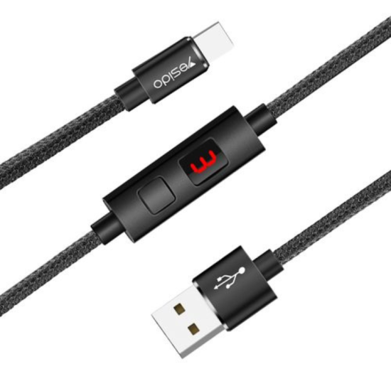 Câble de données micro USB Yesido CA46 avec coupure de synchronisation