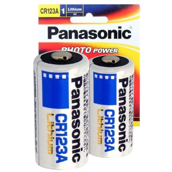 Panasonic CR123A Batterie au lithium 3V