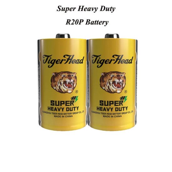 Tiger Head  Pile R20 1.5V