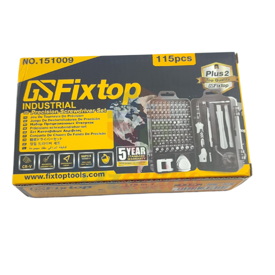 Jeu embout 115 Pcs GSFIXTOP 