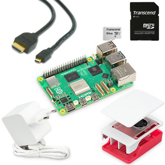 Kit Raspberry Pi 5 8GB avec accessoires 