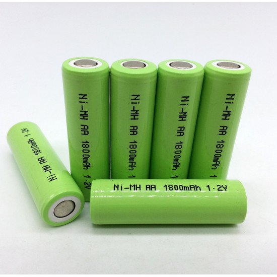 Ni-MH rechargeable 1,2V AA 1800mAh