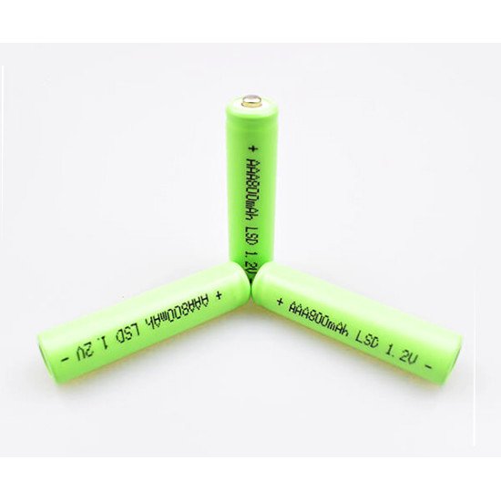 Ni-MH rechargeable 1,2V AAA 800mAh 