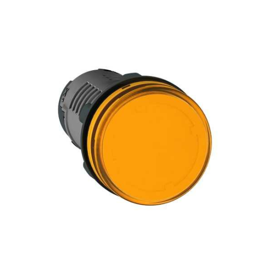 VOYANT LUMINEUX , 220V ORANGE, Ø22MM,  XB7EV03MP