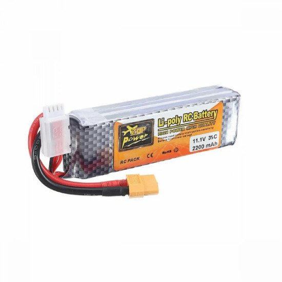 Batterie Lipo  Zop Power de 2200mah 11.1v 35C 3S