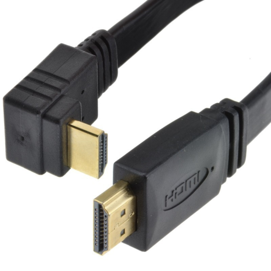 Cable HDMI Televes coudée 1.5 m