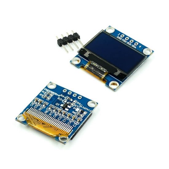 Module d’affichage OLED 0.96 inch 4pin 128X64 Jaune + Bleu