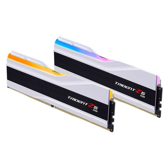 G Skill Trident Z5 RGB 96 Go (2 x 48 Go) DDR5 6400 MHz CL32 Noir