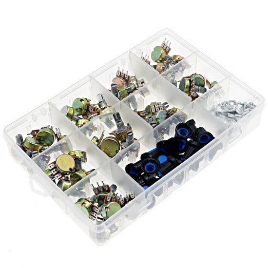 Kit de potentiomètres 45 pièces, WH148