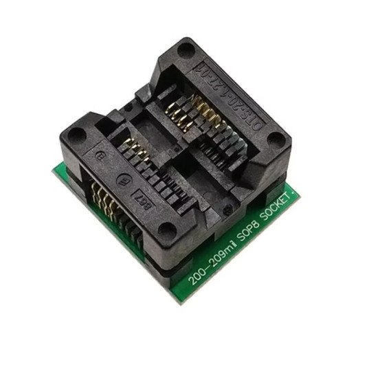 SOIC8 SOP8 à DIP8 IC, 200mil, adaptateur de programmeur