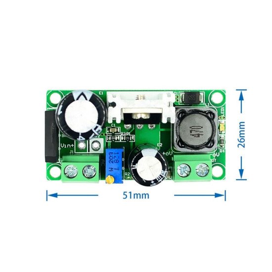 Module convertisseur abaisseur AC/DC vers DC LM2596HV 3A