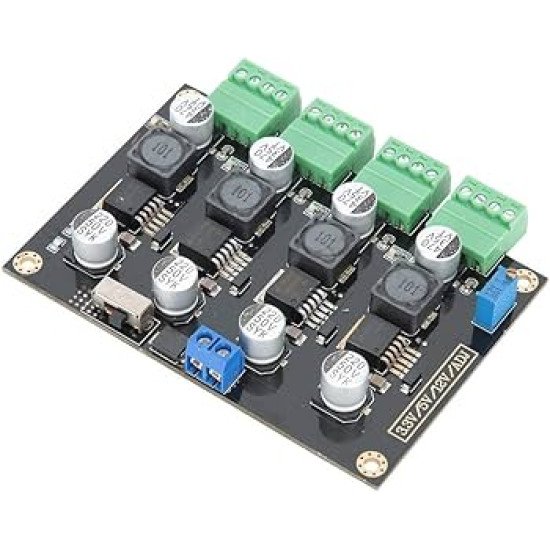 LM2596 Commutation multicanal 3.3V/5V/12V/ADJ Convertisseur abaisseur DC-DC